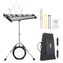 30 Note Glockenspiel Xylophone Bell Kit, Professional Percussion Instrument ...