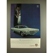 1970 Cadillac Hardtop Sedan DeVille Car Ad - Occasion
