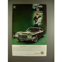 1970 Cadillac Hardtop Sedan DeVille Car Ad - Winner!