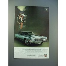 1970 Cadillac Hardtop Sedan Deville Car Ad!
