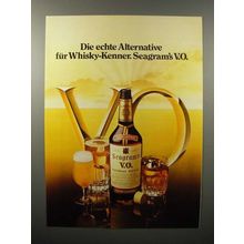 1977 Seagram's V.O. Canadian Whisky Ad - in German