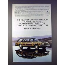 1978 Chrysler LeBaron Town & Country Wagon Ad!