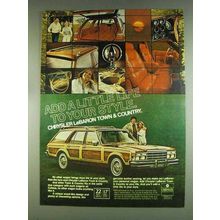 1978 Chrysler LeBaron Town & Country Wagon Ad