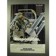 1978 U.S. Army Ad - Responsible