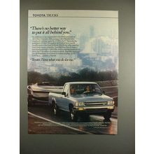 1990 Toyota Truck Ad - Put it All Behind You!