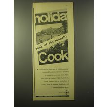 1965 Thos. Cook & Son Ltd. Ad - Book of the month!