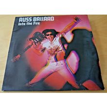RUSS BALLARD & BARNET DOGS Into The Fire LP hard glam rock 1981 vinyl record