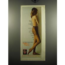1971 Captiva Pantyhose Ad - You've heard all those pantyhose words like control