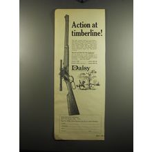 1967 Daisy 1894 BB Gun Ad - Action at timberline!