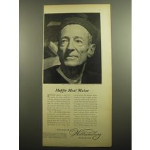 1960 Colonial Williamsburg Virginia Tourism Ad - Muffin Meal Maker