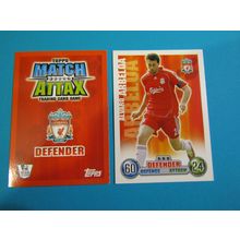 Alvaro Arbeloa - Liverpool - Match Attax 2007/08 Football Card