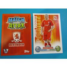 Emanuel Pogatetz - Middlesbrough - Match Attax 2007/08 Football Card