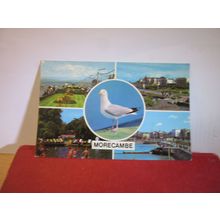 multiview, MORECAMBE, Lancashire used postcard Colourmaster 1978 postmark =