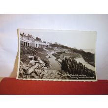 looking towards SOUTHEND, WESTCLIFF-ON-SEA, ESSEX unused antique postcard RP =