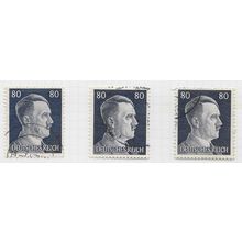 GERMANY 1941 HITLER HEAD 80Pf SHADE POSTMARK U-PICK CHOOSE FROM STAMPS Mi 798
