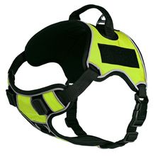 Multipurpose Dog Harness, Green L 32"-40"