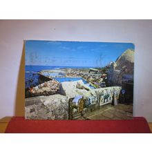 POOLS, SAN TELMO, PUERTO DE LA CRUZ, TENERIFE, SPAIN used vintage postcard =