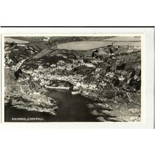 Cornwall POLPERRO Aerial Postcard by Aero Pictorial (16238)