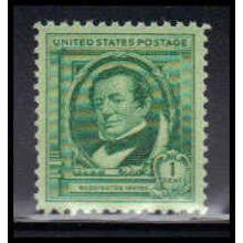859 1c Washington Irving Fine Plus MNH KA2201