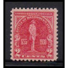 688 2c Battle of Braddock Just Clears MNH O2506