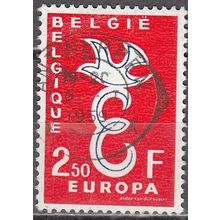 Belgique 1958 Michel 1117 O Cote (2008) 0.30 € Europa CEPT Cachet rond
