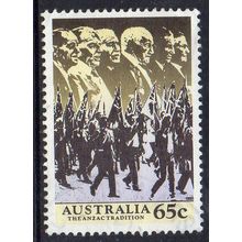 Australia 1990 The Anzac Tradition - Veterans Marching 65c Used