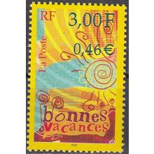 France 2000 Michel 3471 Neuf ** Cote (2008) 1.00 € Bonnes vacances