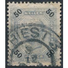 Emperor Franz Josef I: 50h - Austria 1901 - FH - MiNr 95