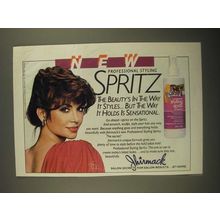 1987 Jhirmack Professional Styling Spritz Ad - The Way It Styles