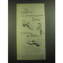 1945 Stetson Randoms Shoes Advertisement - The Skipper and The Smart Set