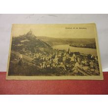 BRAUBACH MIT DER MARKSBURG, GERMANY unused antique postcard /