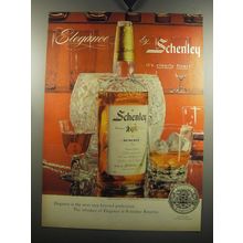 1957 Schenley Reserve Whiskey Ad - Elegance by Schenley