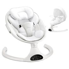 LAREX Baby Swing Infant Swing Electric Toddler Baby Rocker Portable for Newborn