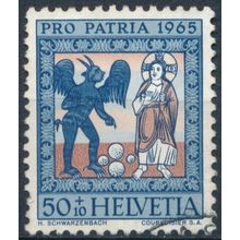 Pro Patria: 50c - Switzerland 1965 - FH - MiNr 818
