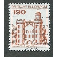 GER 1977 190pf 'CASTLES - SCHLOSS PFAUENINSEL' FINE USED (EBID43-187)