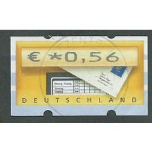 GER €0.56 'DEUTSCHLAND' MACHINE LABEL (EBID43-298)