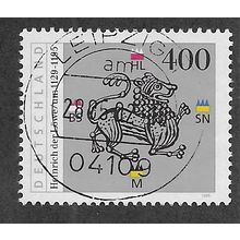 GER 1995 400pf 'HEINRICH DER LOWE' FINE USED (EBID62-983)