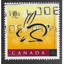 CAN 1999 46c 'CHINESE NEW YEAR - RABBIT' FINE USED (EBID71-553)