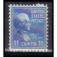 816 11c James Polk Fine MNH B0496