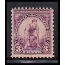 718 3c Runner Barely Clears MNH O3260