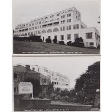 Thurlestone Hotel Cocktail Bar Sign Swimming Pool 3x Rare Real Photo Postcard s