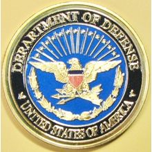 US DOD, The Pentagon. Challenge Coin. 1.50". 84b.