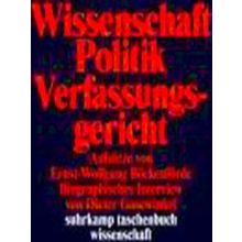 Wissenschaft, Politik, Verfassungsgericht