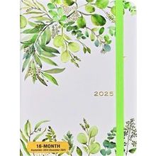 2025 Eucalyptus Weekly Planner (16 Months, Sept 2024 To Dec 2025)
