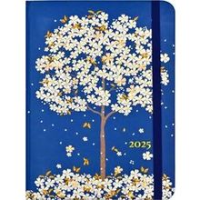 2025 Falling Blossoms Weekly Planner (16 Months, Sept 2024 To Dec 2025)