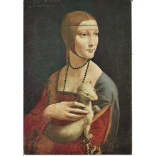 Art LEONARDO DA VINCI Lady With An Ermine (Medici 1511)