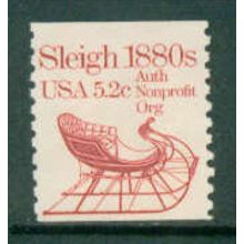 1900 5.2c Sleigh Fine MNH Dry Gum MA0838