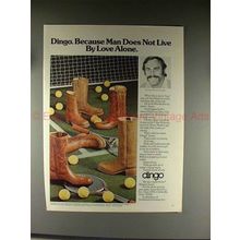 1976 Dingo Boots Ad w/ John Newcombe - Live by Love!!