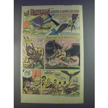 1980 Hostess Cup Cakes Ad - Hawkman Safe Landing