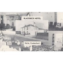 The Blackbeck Hotel Haile Cumbria Cumberland Old Postcard